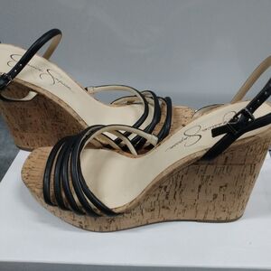 NWB Jessica Simpson womens Sierah Wedge Sandal Wedge Sandal